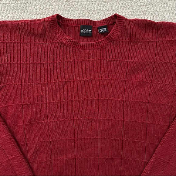 Vintage Knit Quilt Sweater - Picture 2 of 7